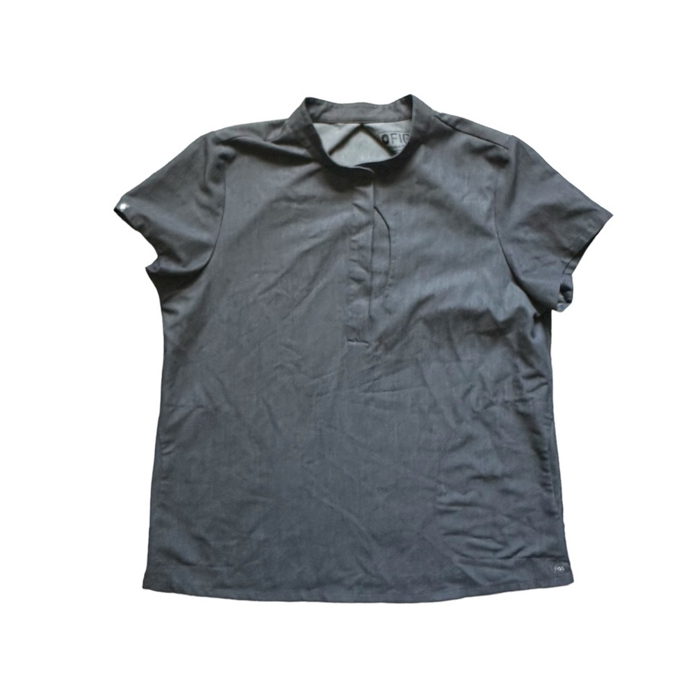 Figs Pali Crescent Scrub Top‎ Limited Edition Gray Size L